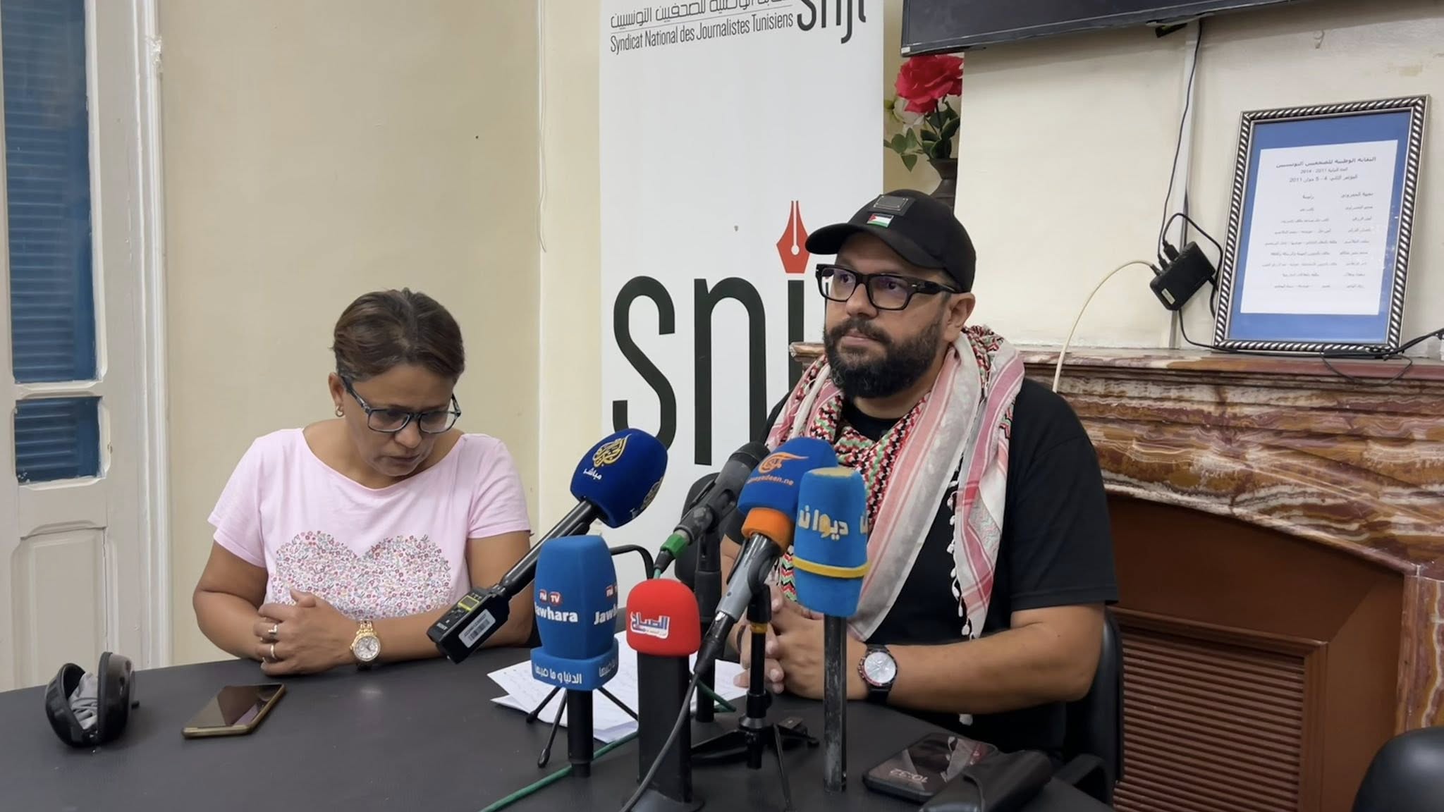 عضو نقابة الصحفيين ياسين القايدي يعلن مشاركته في أسطول الصمود المغاربي
